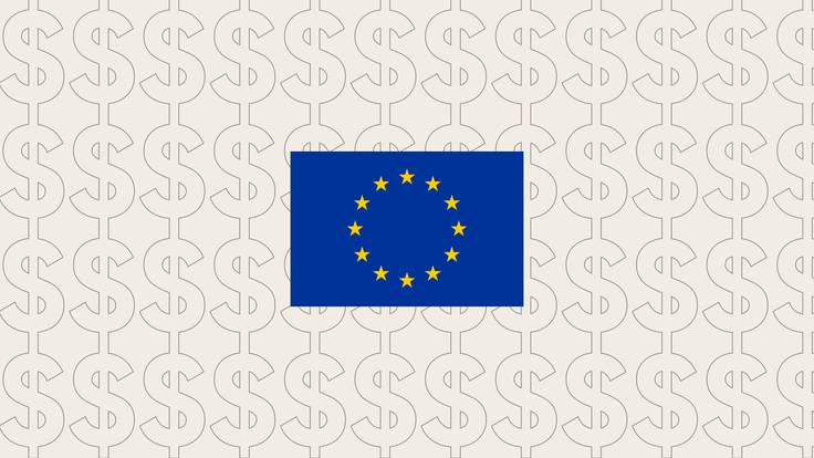EU industrial production and German GDP exhibit strength, but Euro declines