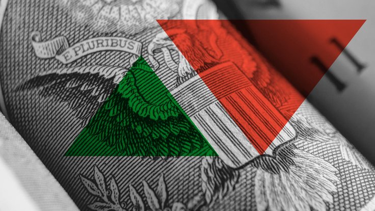 Dollar index pulls back but keeps rising trend