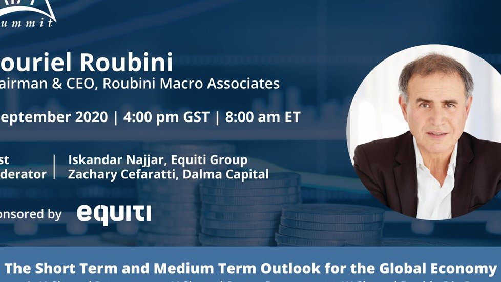 Equiti brings global economist Nouriel Roubini to address the outlook for the global economy