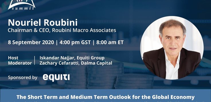 Equiti brings global economist Nouriel Roubini to address the outlook for the global economy
