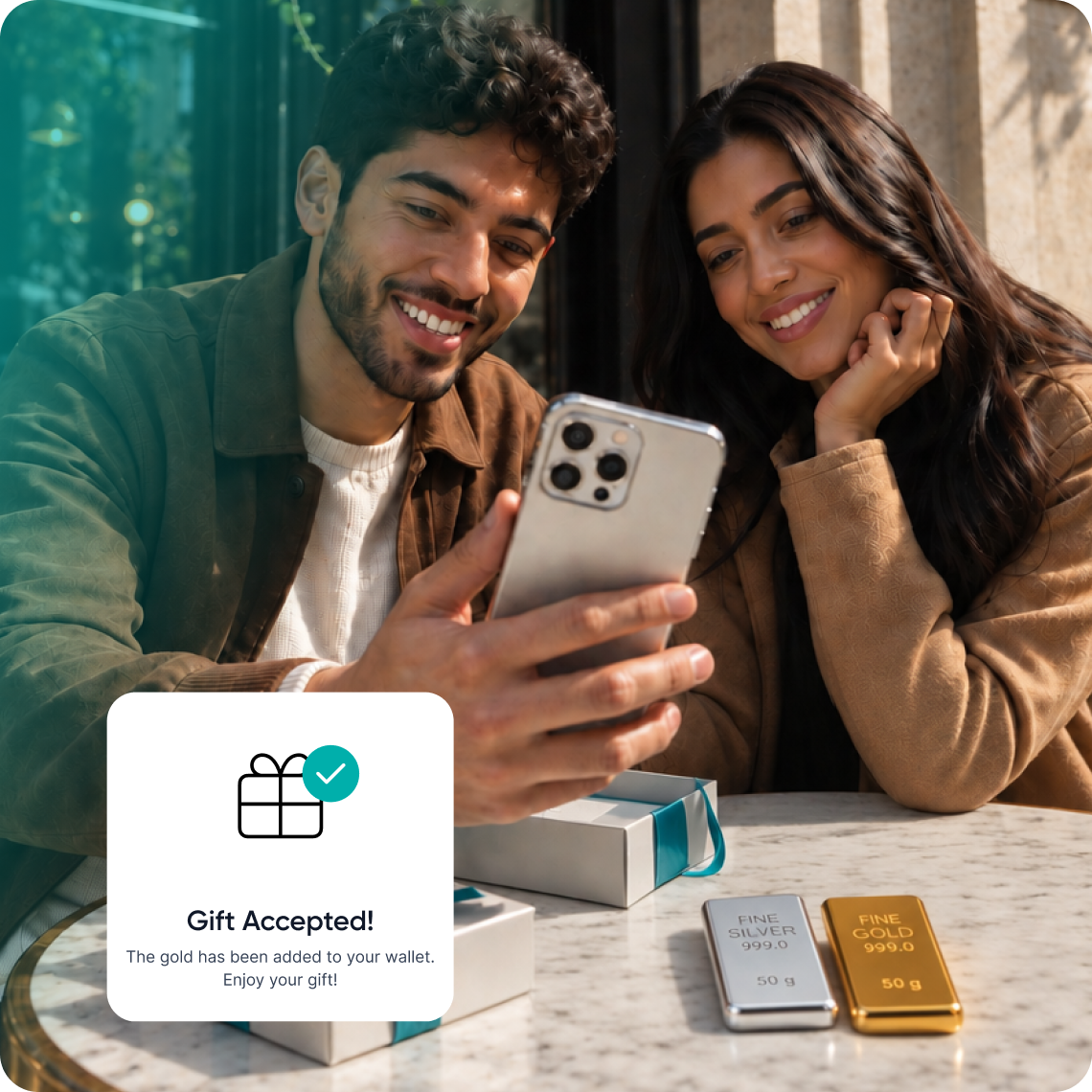 Choose gold for their next gift