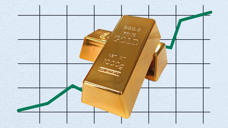 Gold nears record high after Fed rate cut
