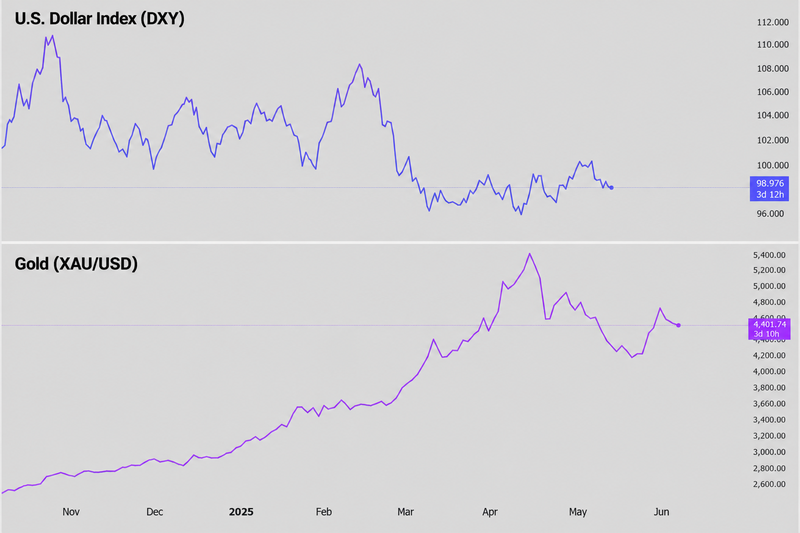 Negative correlated markets