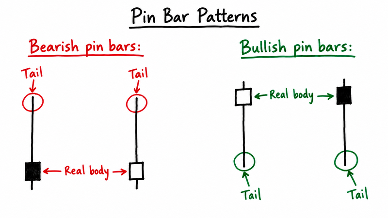 Pin Bar Patterns Explained